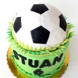 football-cake-top