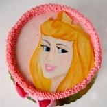 Princess Aurora (sleeping beauty) Cake